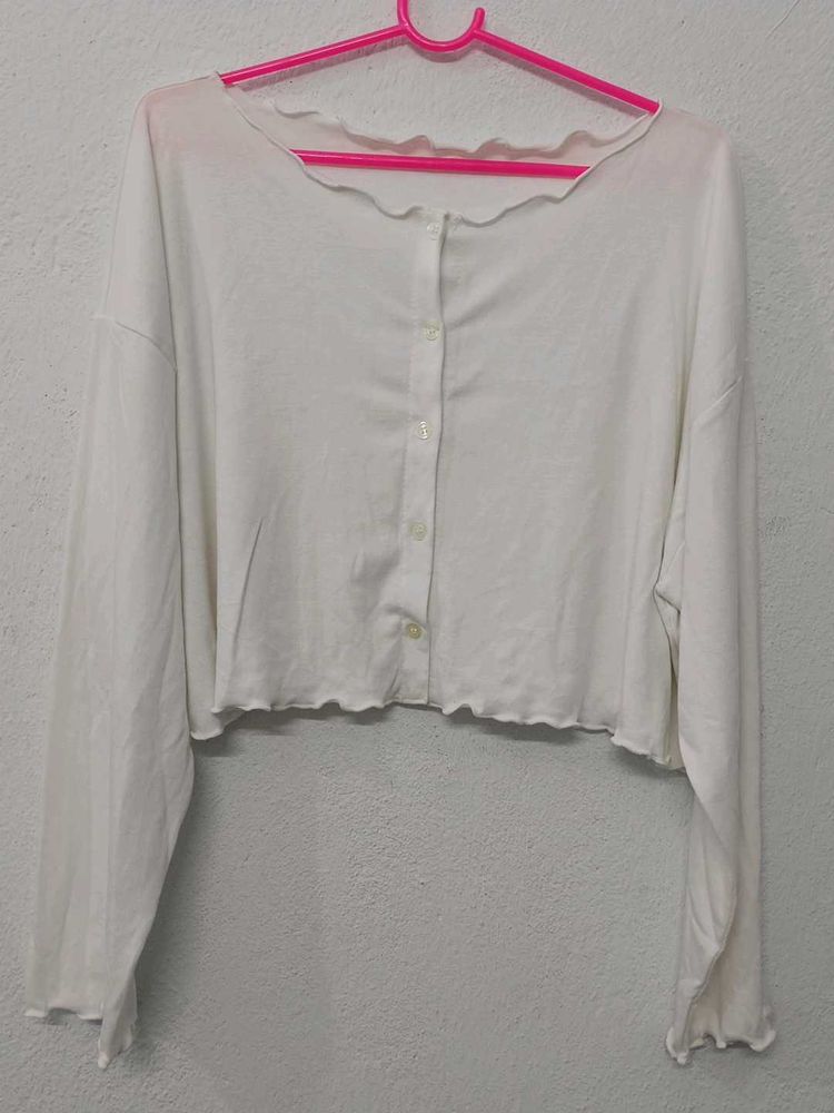 White Cardigan