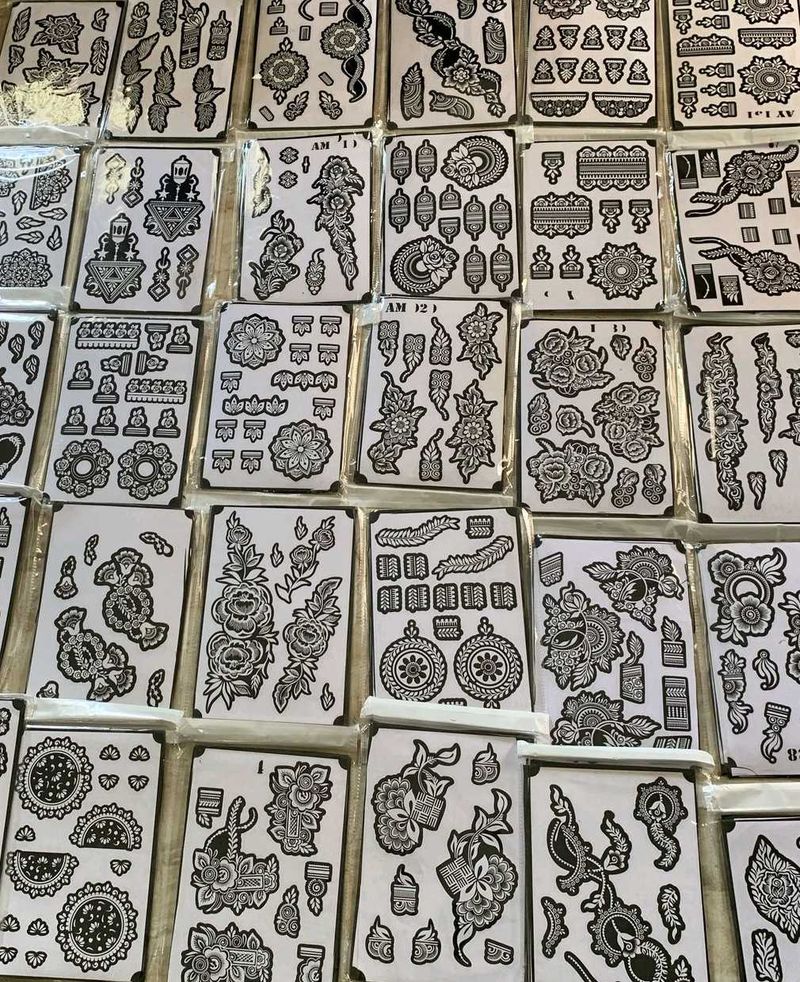 Henna Stencil