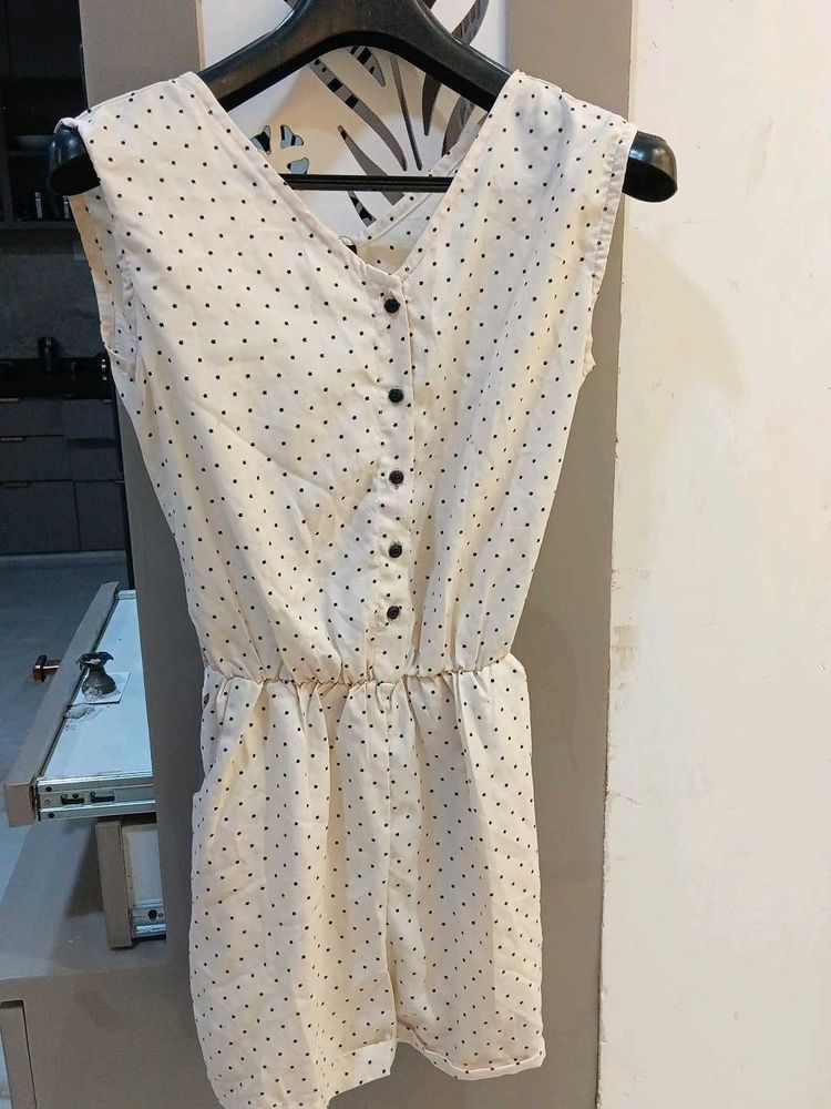 Polka Dot Playsuit