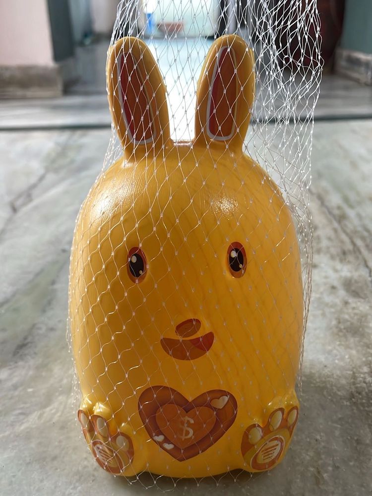 Cute Yellow Bunny Toy