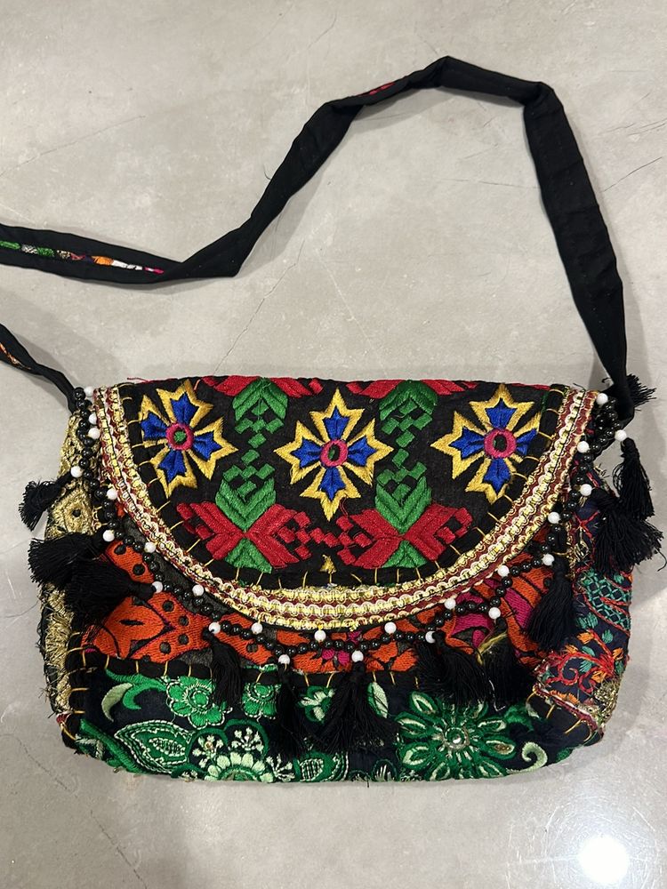 Black Traditional Sling