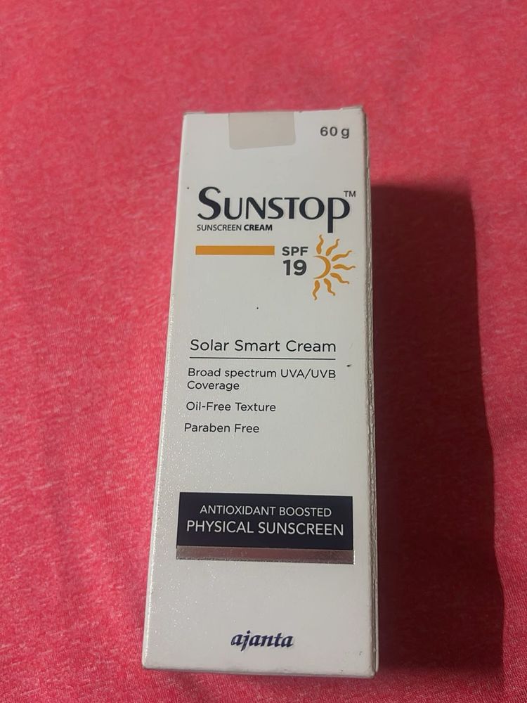 Sunstop SPF 19 Sunscreen