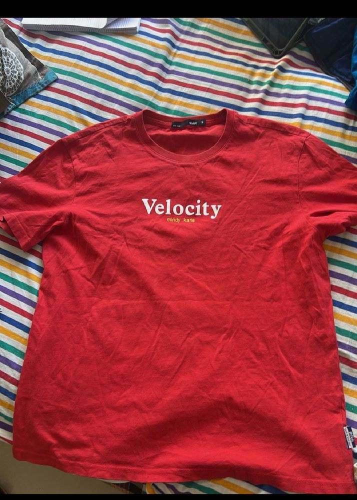 Red Velocity Graphic Tee