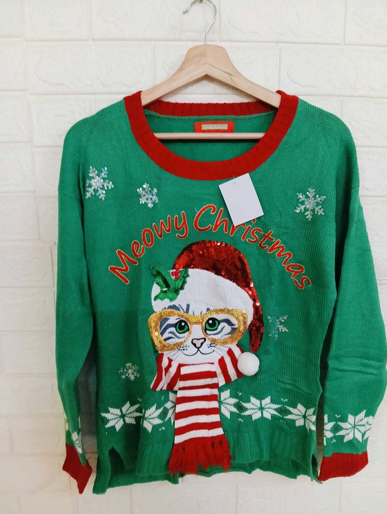 Meowy Christmas Sweater