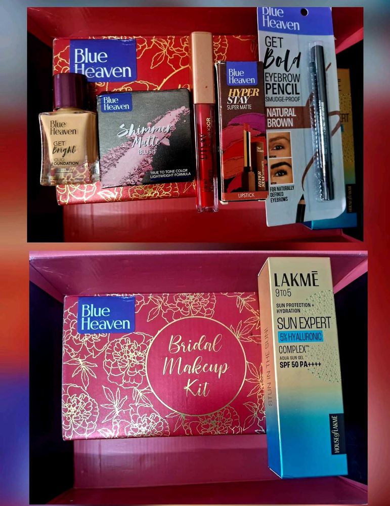 Buy1get5free💥 Lakme Sunscreen &amp; Makeup Kit