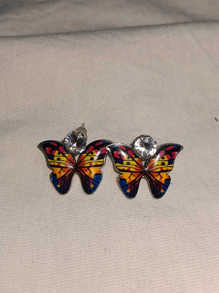 Butterfly Stud Earrings