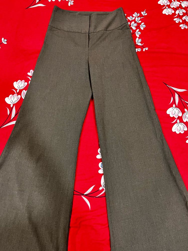 Wide Leg High-rise Trousers