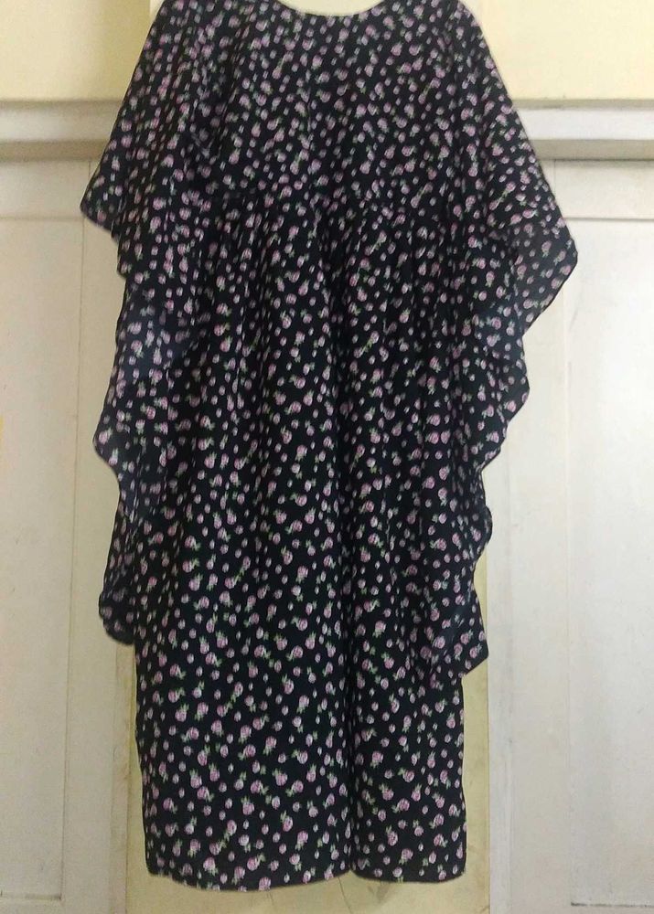 Black Kaftan Top