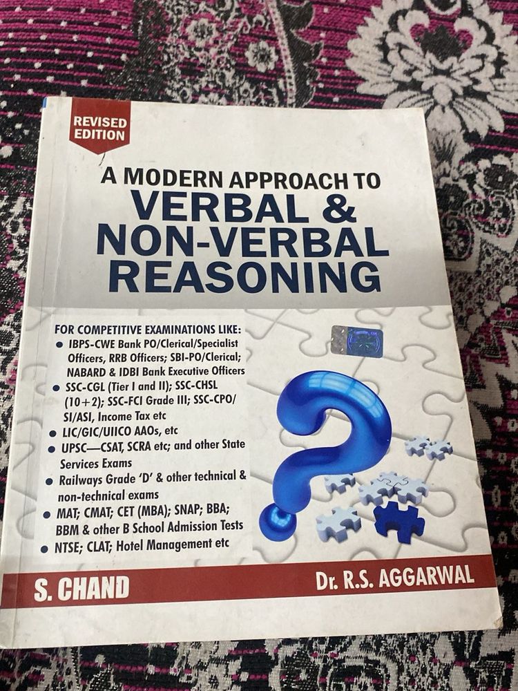 Verbal &amp; Non-Verbal Reasoning