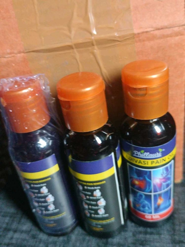 Phillaursi Adivasi Pain Oil - 3 Bottles