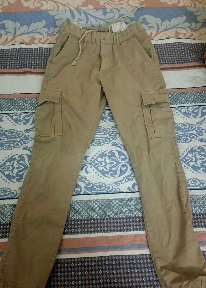 Khaki Cargo Pants