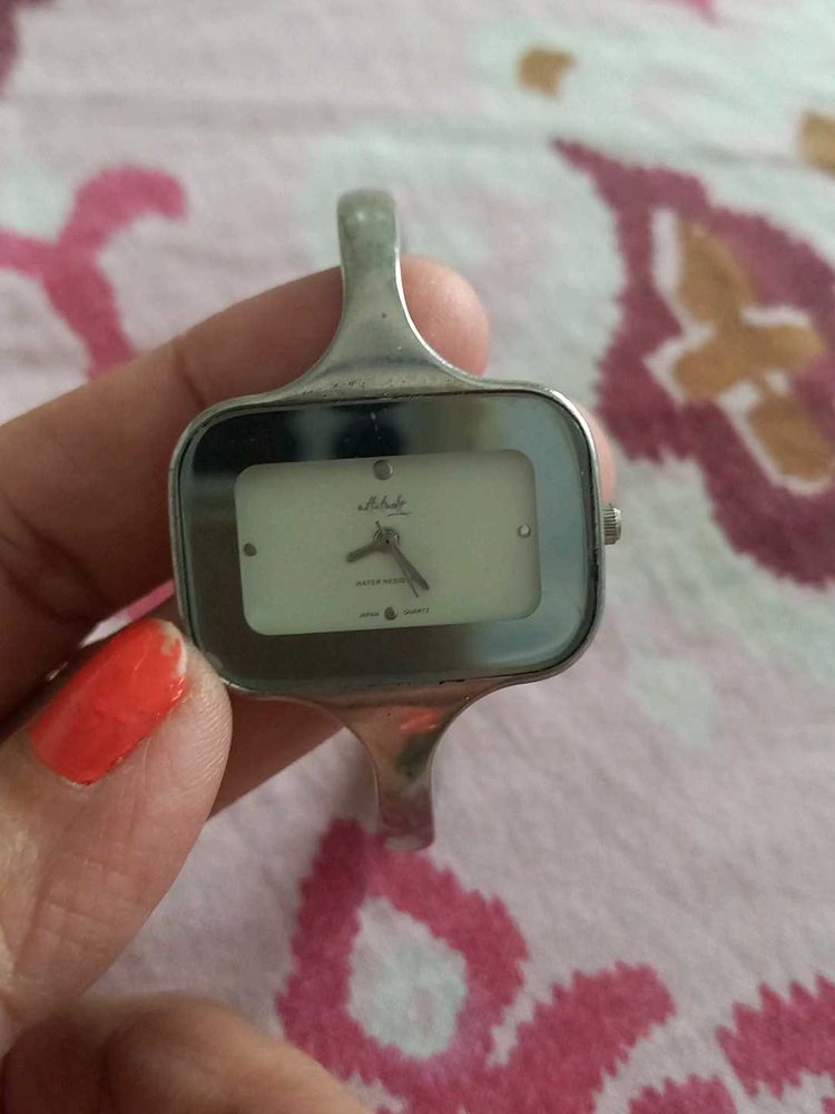 Silver  Color Watch