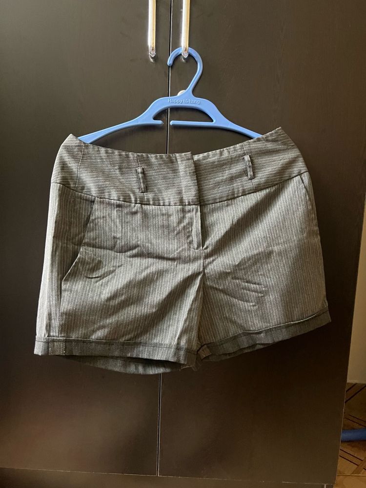 Striped Gray Shorts