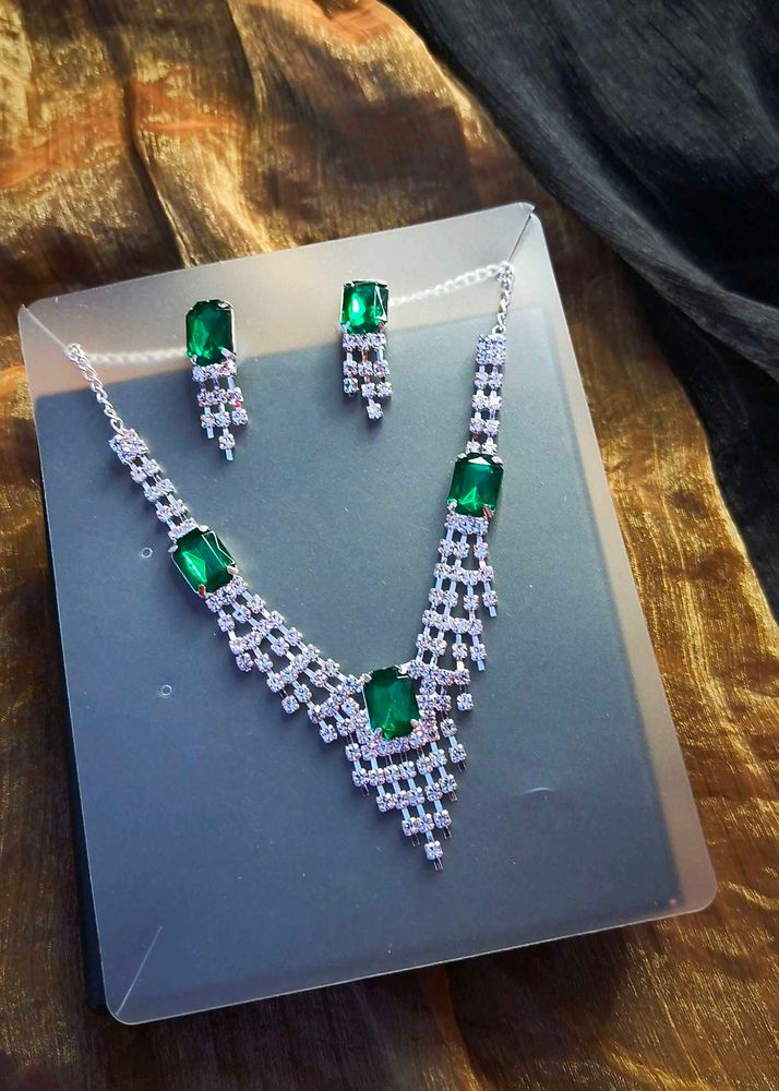 Rhinestone Jewellery Set