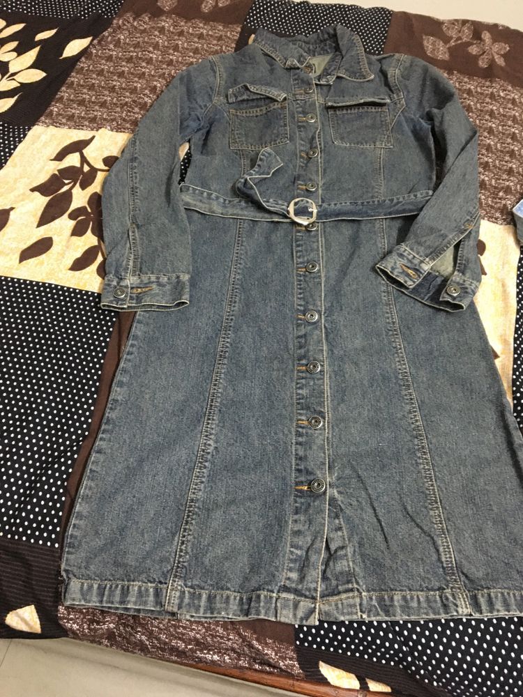 denim dress