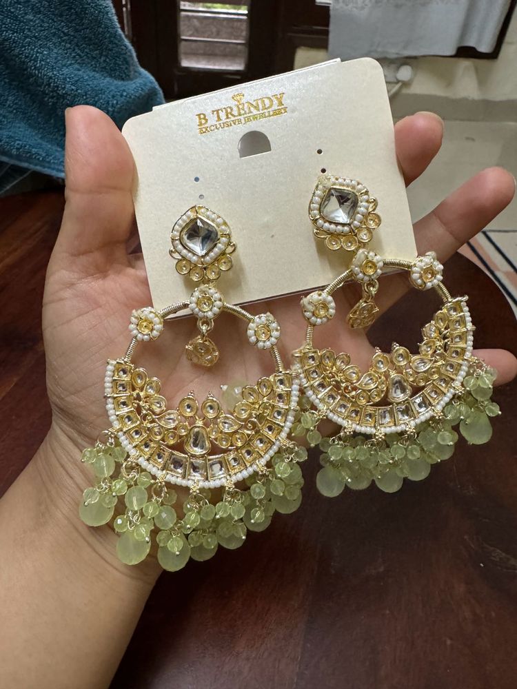 Premium Quality Beautiful Kundan Earrings