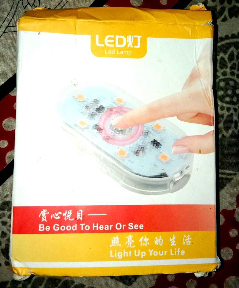 Touch Finger LED Light Multi Colour