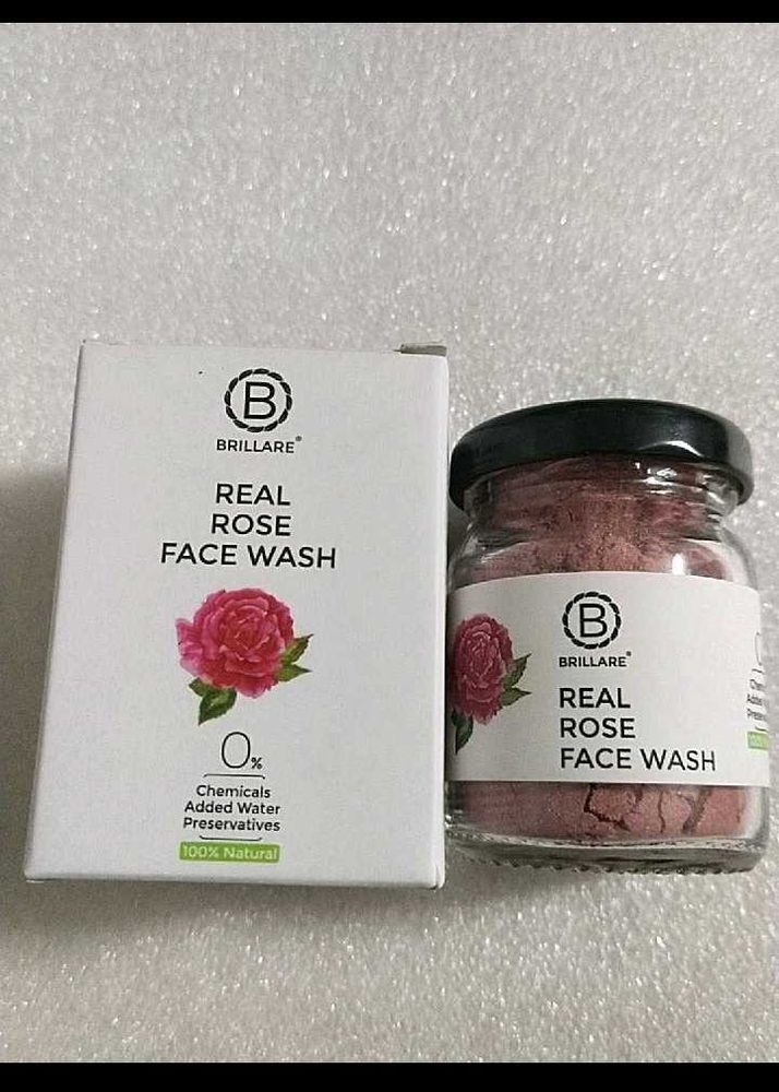 Brillare Real Rose Face Wash