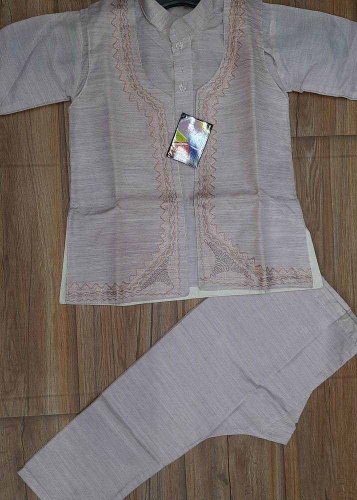 Kids Jacket Kurta Pajama Set 🛍