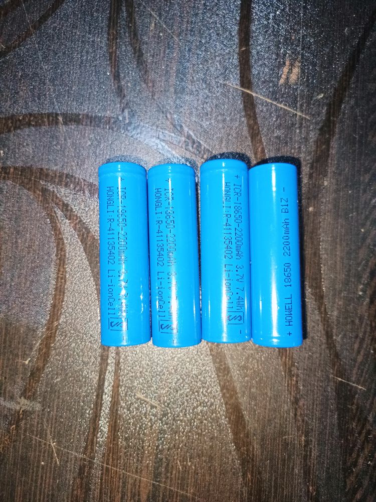 Lithium Ion Battery 3.7 Volt 2200 Mah