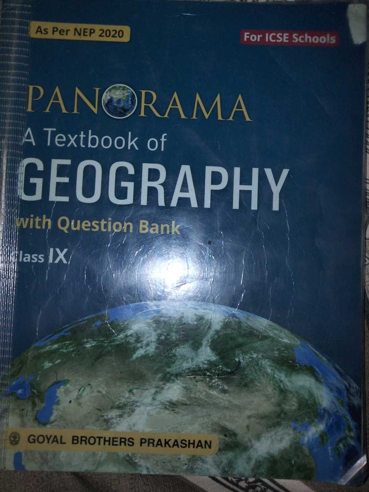 Panorama A TEXTBOOK OF GEOGRAPHY Class 9