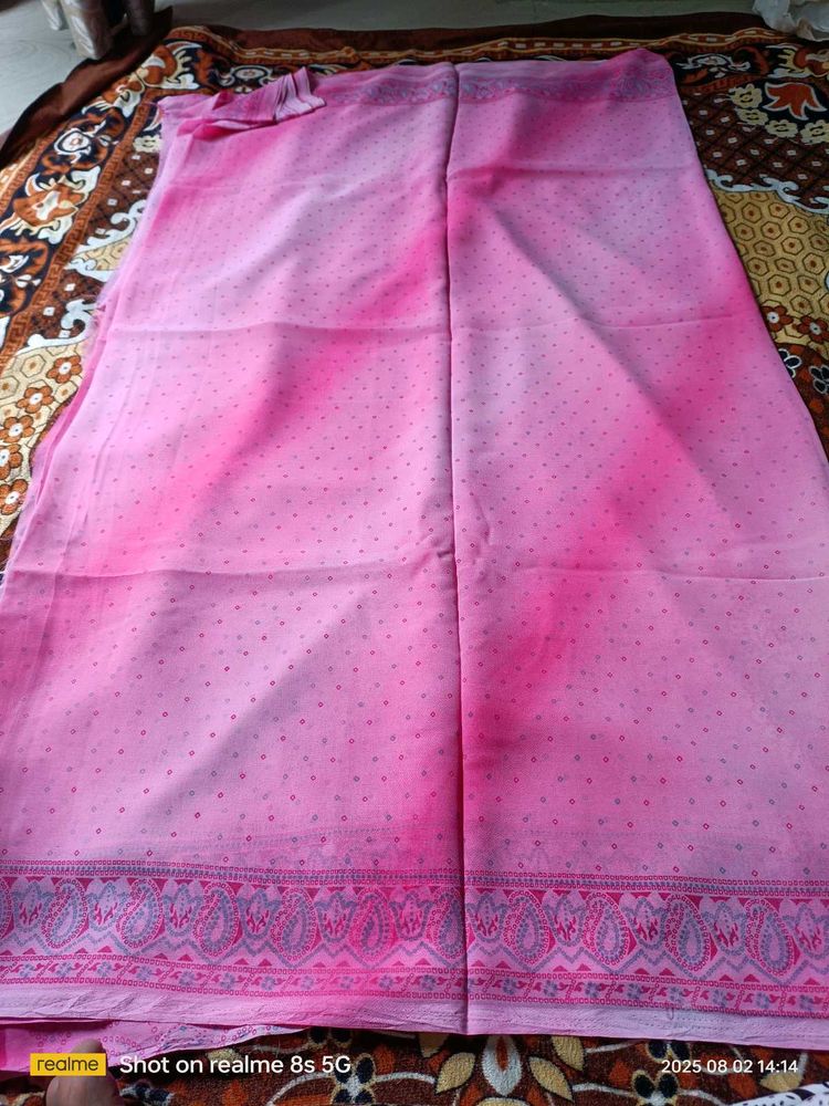 Pink Saree