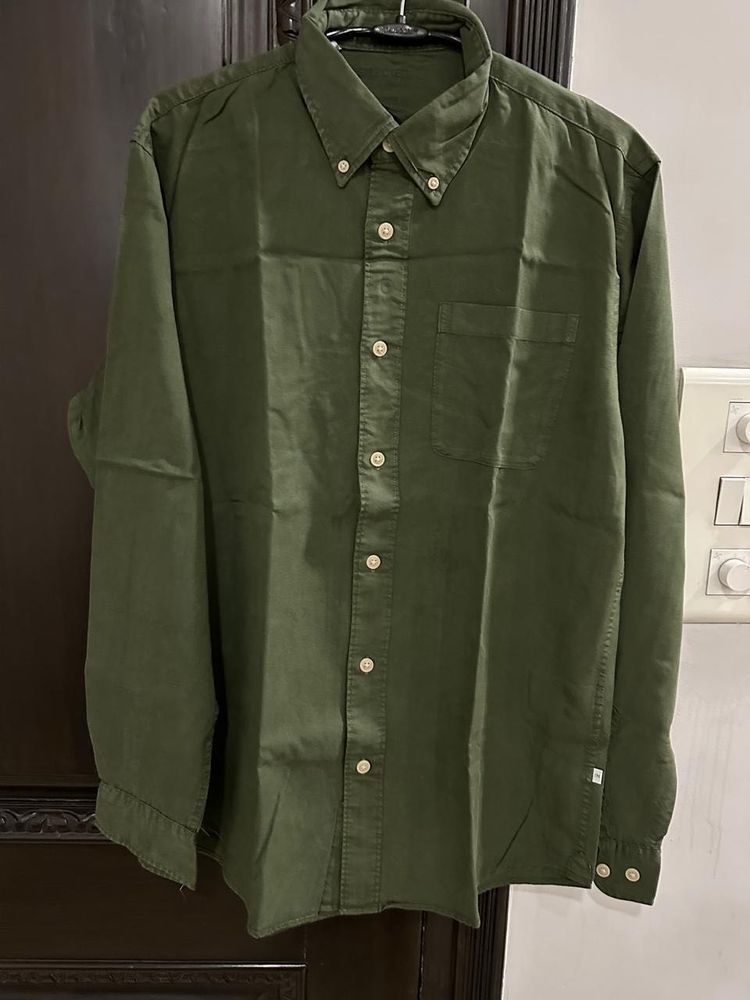 Selected Homme Olive Shirt