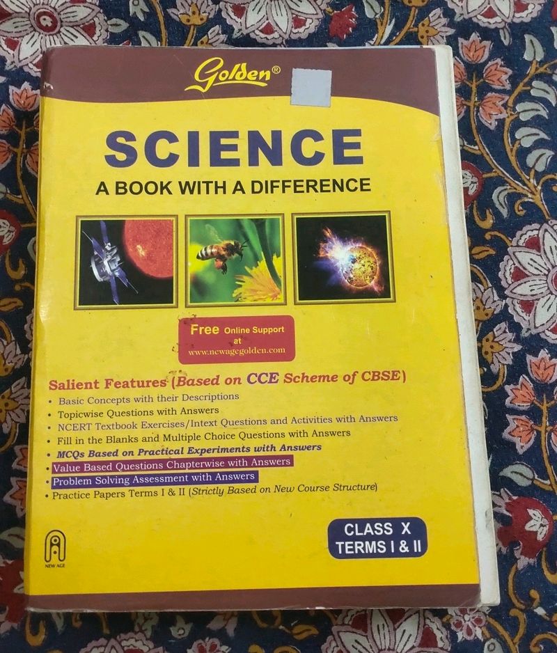 Golden - Science Class 10th latest Guide 💫