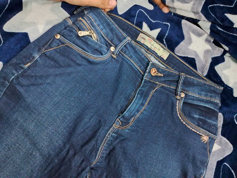 Stylish Dark Blue Jeans