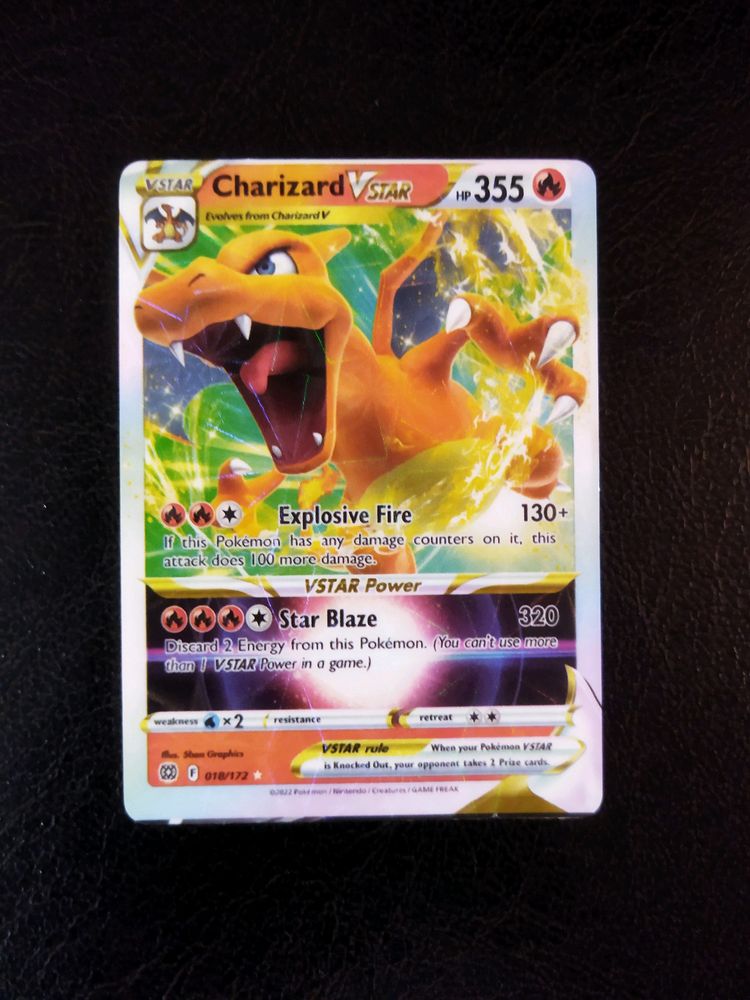 Pokemon Charizard Vstar Card