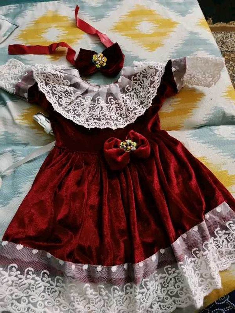 Red ♥️ Dress &amp; Headband