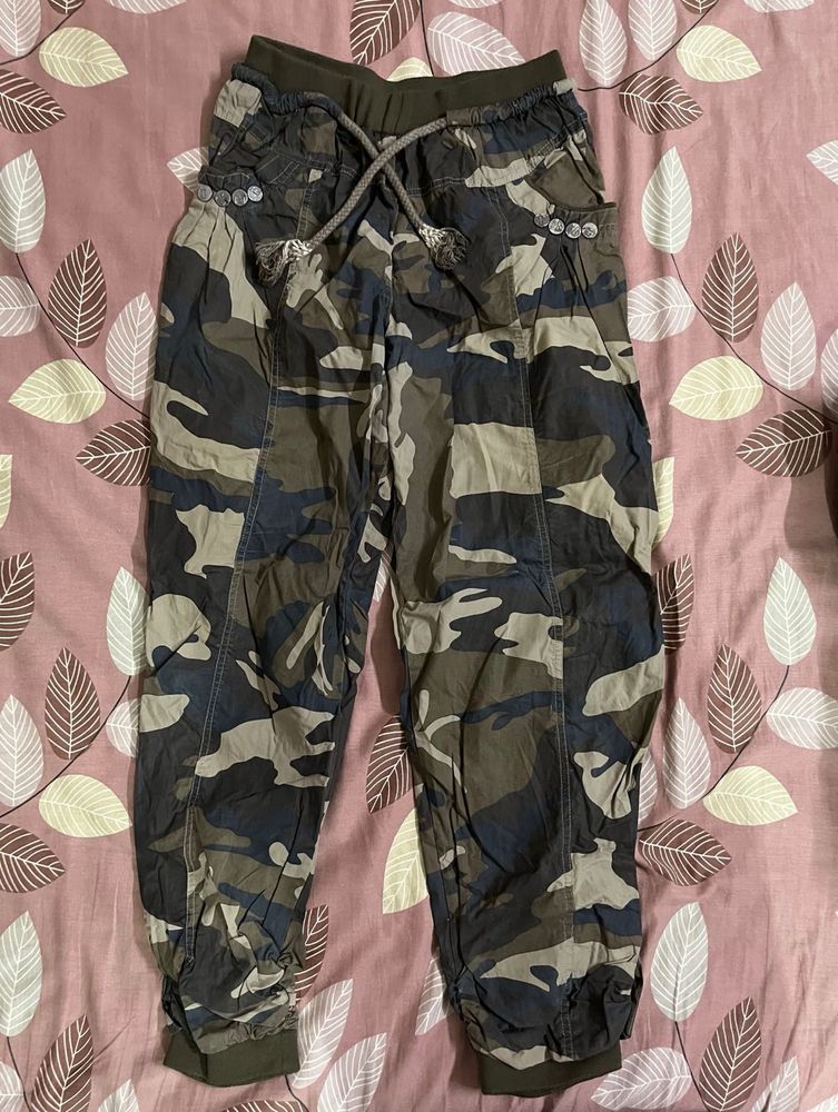 Army Camouflage Cargo