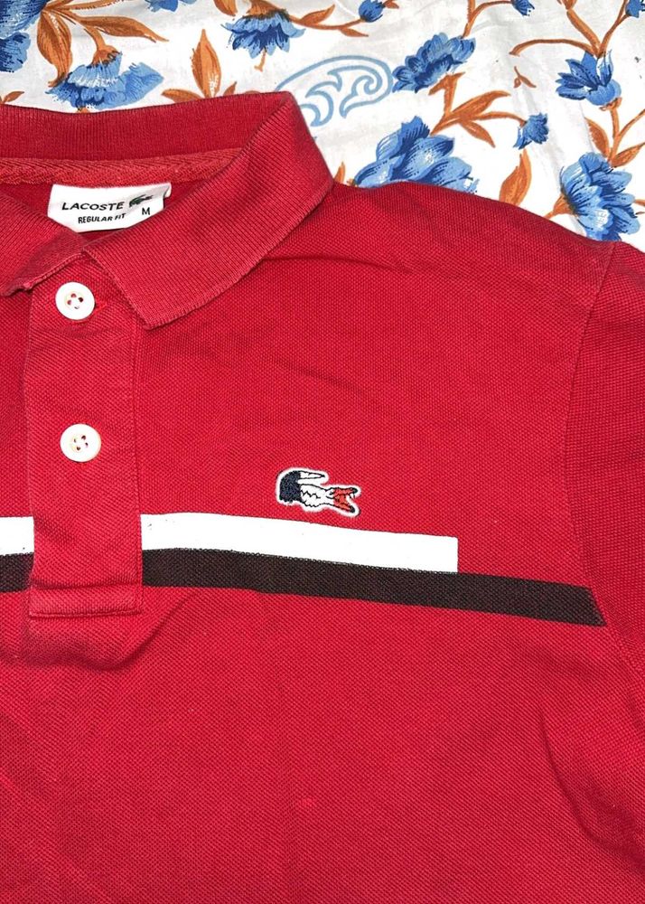 Lacoste Red Polo Shirt