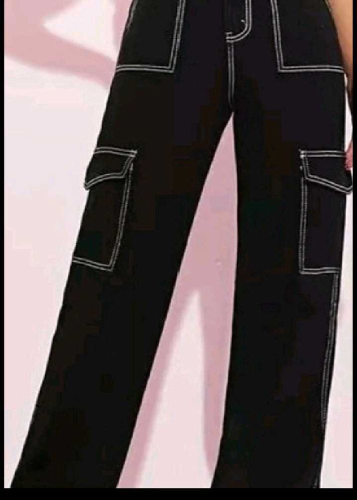 Black Cargo Pants..