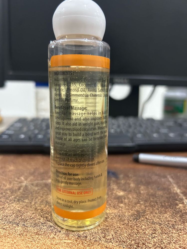 Baby Massage Oil