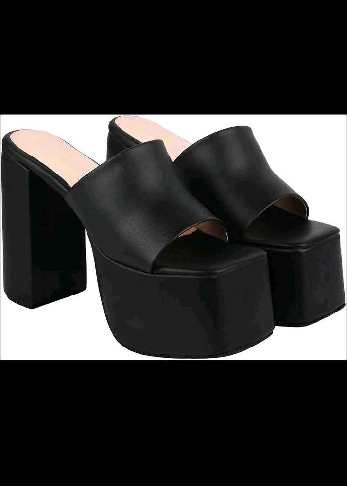 Black Platform Heels