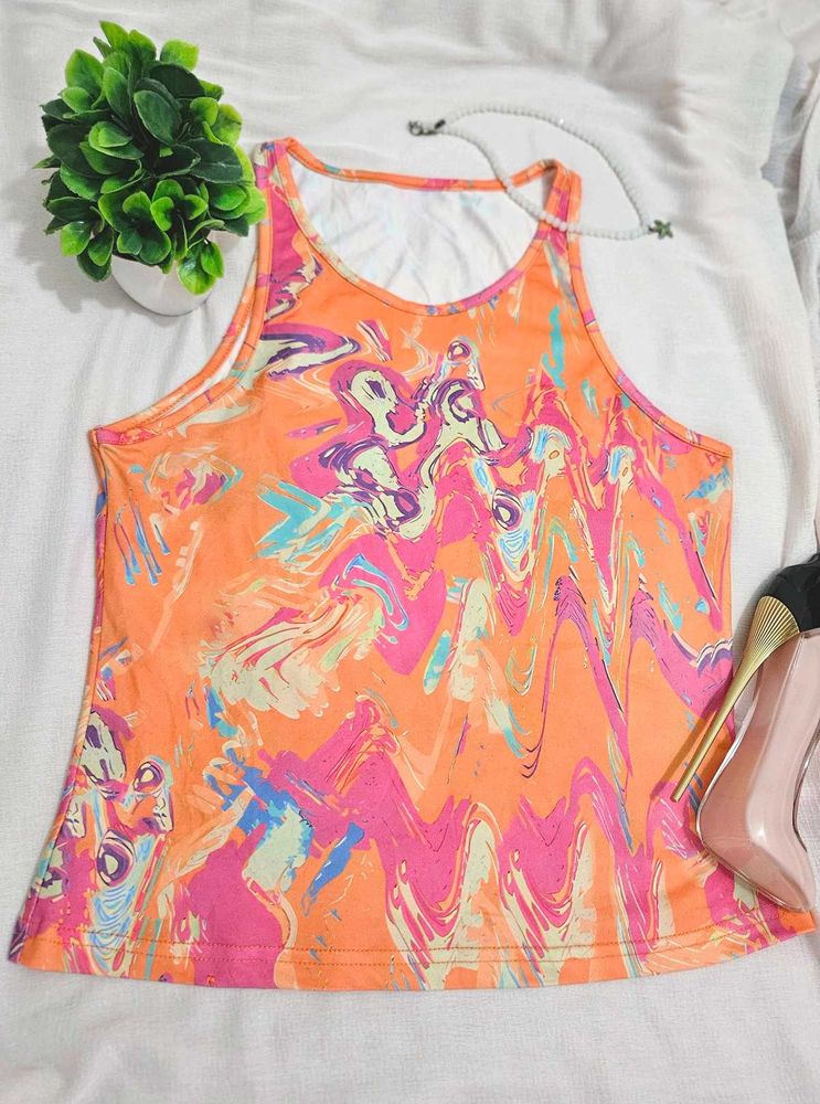 Urbanic Multicolored Vibrant Tank Top