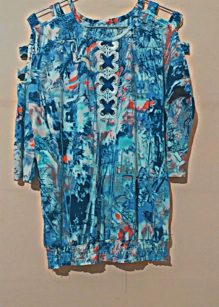 Multicolour Topper For Womens 🌈 Size - Xl