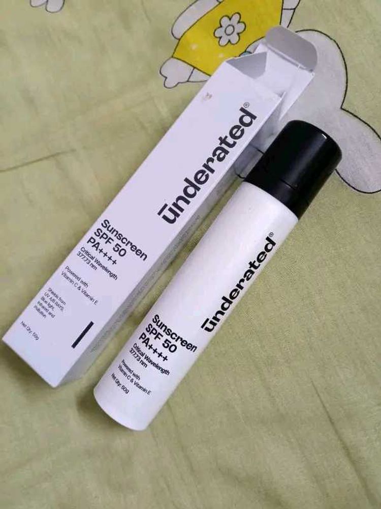 Underrated Sunscreen SPF 50