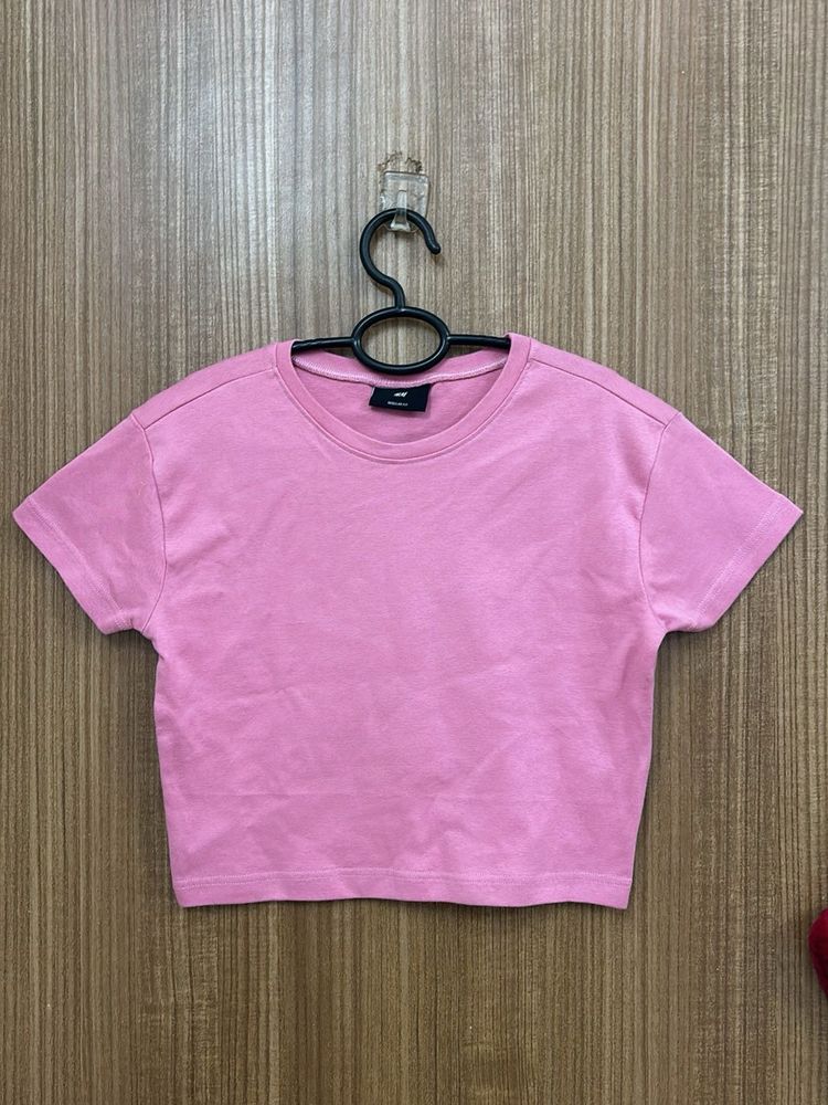 Pink H&amp;M T-Shirt