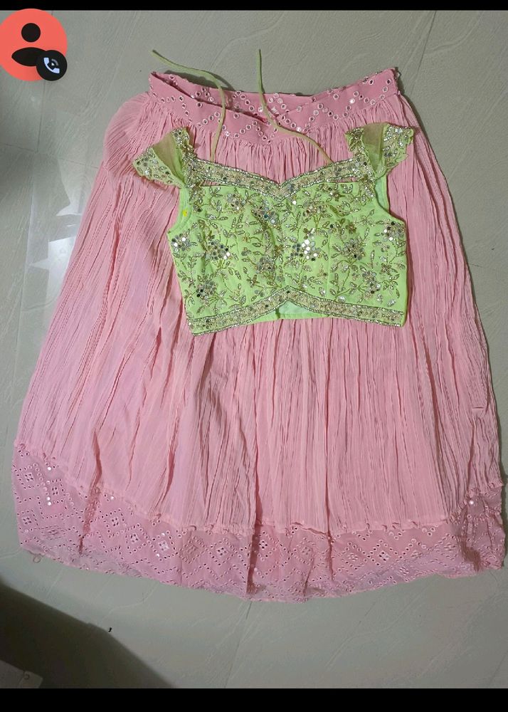 CROP TOP LEHENGA