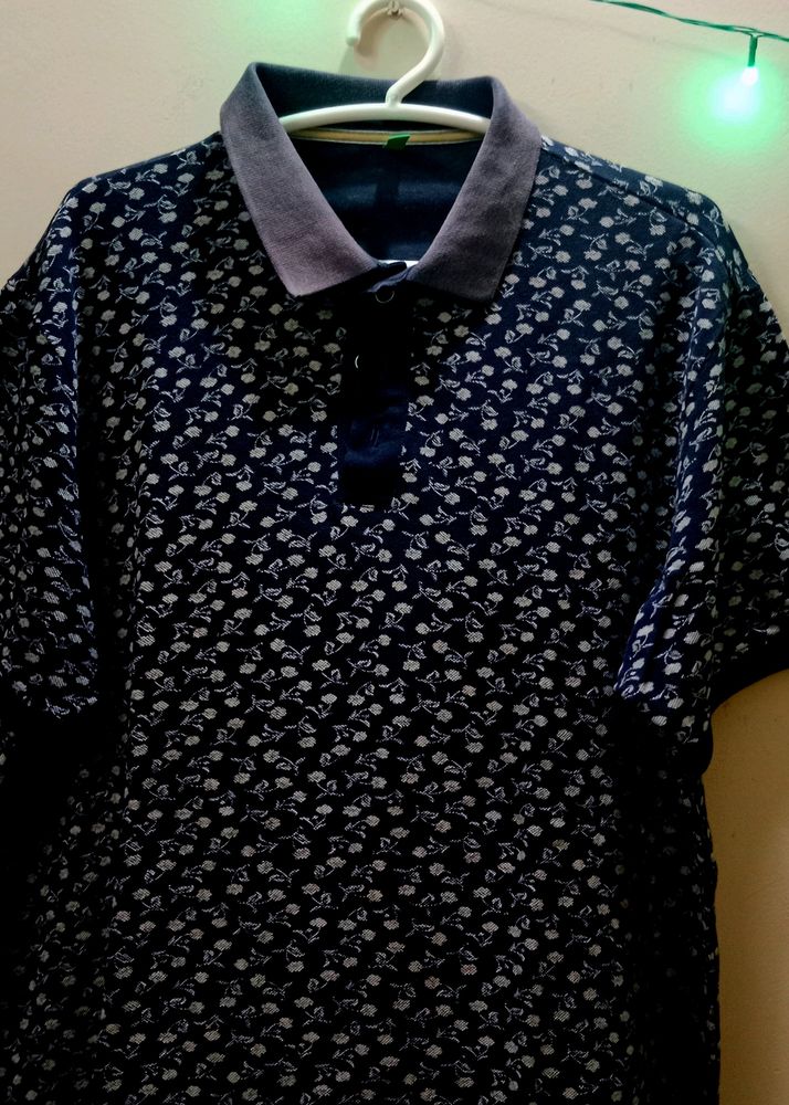 Navy Blue Mens T-shirt