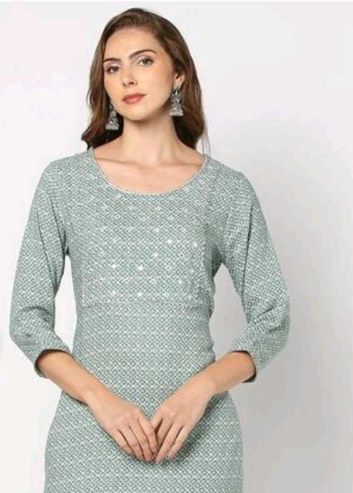 Women Floral Print Round-Neck Kurta