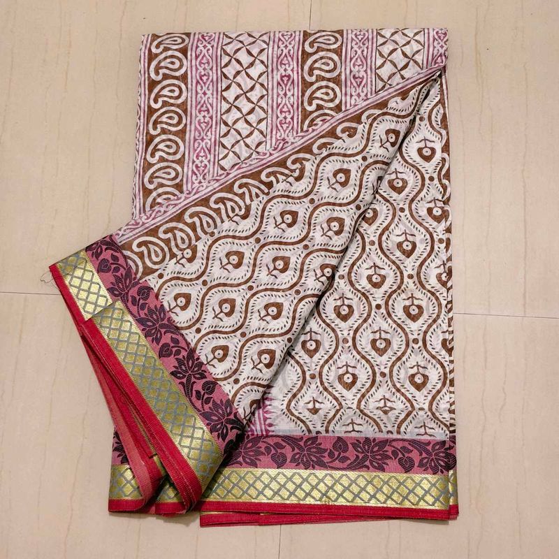 Elegant Printed Saree