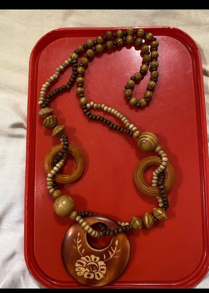 Wooden Mala From Assam