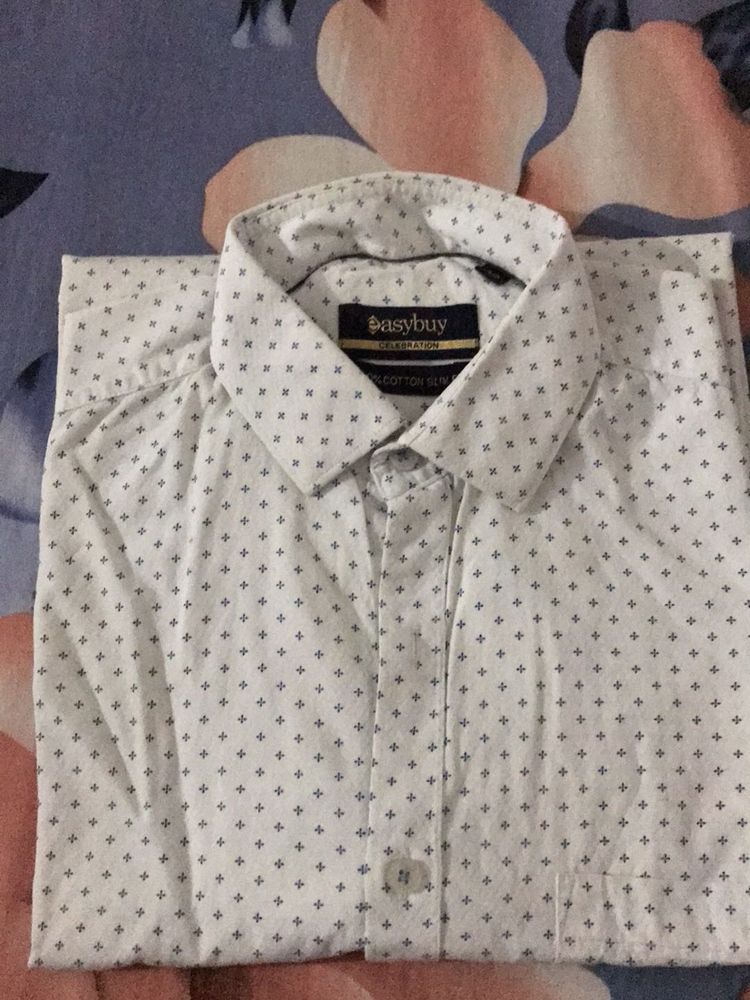 Easybuy Cotton Slim Fit Shirt