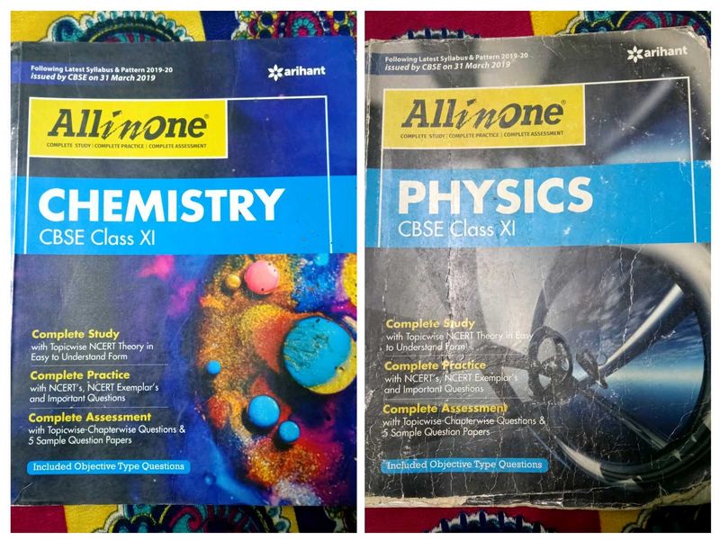 Class XI Chemistry &amp; Physics Books