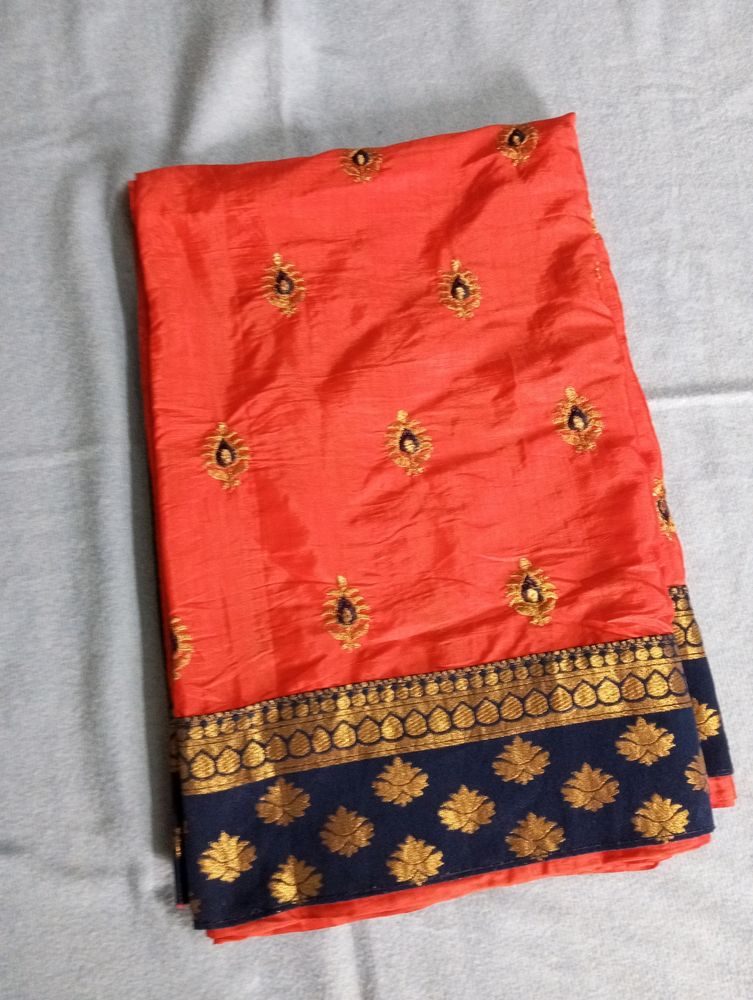 Red Art Silk Sarees