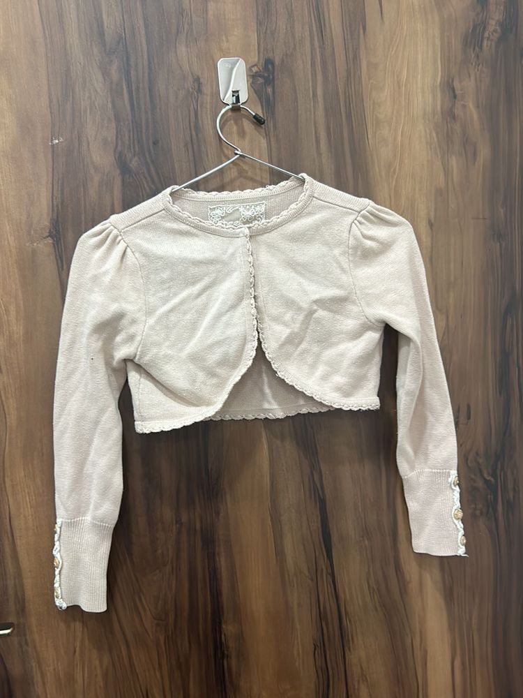 Cropped Cute Over Coat