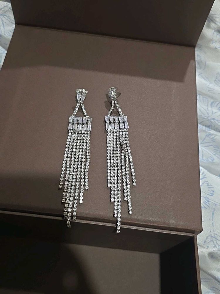 Silver Polish Earrings